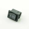 KCD1-103-C6-B/3P (MRS-102) Выключатель клавишный прямоугольный 21х15мм 3pin ON-OFF-ON 6A 250V Черный
