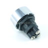 A2-23B Кнопка START ENGINE без фиксации 12V 50А (светодиод, контакты под винт) подсветка 12V Синяя SCI Тайвань