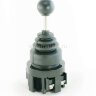 CS-2011 Переключатель-джойстик на 2 положения с фиксацией на 2-е N/O группы контактов 10A 600V  3A 240V посадочный Ø30мм