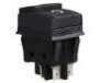KCD3-03В Выключатель прямоугольный 4pin 2группы контактов ON-OFF 16A 220V Черный