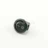 KCD5-101-2-В/2P (SMRS-101-2) Выключатель клавишный малый круглый Ø14.4mm 2pin OFF-ON 3А 220V Черный
