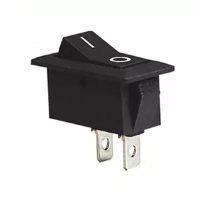 KCD3-101-8 Выключатель клавишный прямоугольный 31х13мм 2pin OFF-ON 15A 250V под клемму 6.3мм