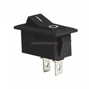KCD3-101-8 Выключатель клавишный прямоугольный 31х13мм 2pin OFF-ON 15A 250V под клемму 6.3мм