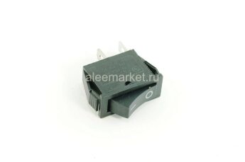 KCD3-101-C3-B/2P (791) Выключатель клавишный прямоугольный 33х10мм 2pin OFF-ON 16A 250V под клемму 6.3мм