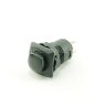DS-226 Кнопка с пластиковым корпусом квадратная с круглой посадкой Ø12.5мм с фиксацией 2pin OFF-ON  крепится гайкой снизу 1A 250V Черная
