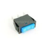 KCD3-103/3P (791) Выключатель клавишный прямоугольный 33х10мм 3pin ON-OFF-ON 16A 250V под клемму 6.3мм Синий