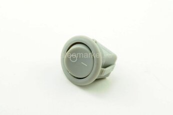 MRS-101-8 Выключатель клавишный круглый Ø20mm 2pin OFF-ON 6A 250V плоский корпус Серый