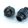  DJ3041Y-3 Разъем герметичный байонетный круглый без провода на 4-е контакта