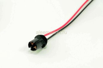 W5W T10 Разъем 2 pin ( патрон для безцокольной лампы, габаритных огней)