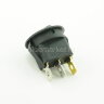 MIRS-102-8  Выключатель круглый 3pin ON-OFF с подсветкой 12V Зеленый