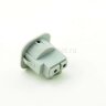 MRS-101-7 Выключатель клавишный круглый 2pin под винты OFF-ON 6.5A 250V Серый в Сером корпусе