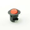 MRS-101-7 Выключатель клавишный круглый 2pin под винты OFF-ON 6.5A 250V Красный