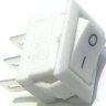 KCD5-101-W/3P (SMRS-102-1) Выключатель клавишный малый перекидной 15x10,5mm 3pin ON-ON 220V 3A Белый