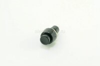 DS-450 (PBS-20A) Кнопка с пластиковым корпусом круглая Ø10мм с фиксацией 2pin OFF-ON  крепится гайкой снизу 1A 250V Черная