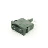 KCD1-110 (MRS-101-5) Выключатель узкий клавишный mini 21x9,5mm 2pin OFF-ON 6A 250V Черный