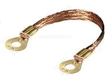 ПМК-10-200(БМ8-БМ8) Провод массы "косичка" 200мм