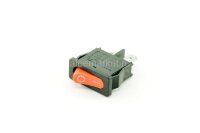 KCD1-110 (MRS-101-5) Выключатель узкий клавишный mini 21x9,5mm 2pin OFF-ON 6A 250V Красный