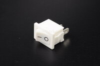 KCD1-101-C3-W/2P (MRS-101) Выключатель клавишный прямоугольный 21х15мм 2pin OFF-ON 6A 250V Белый