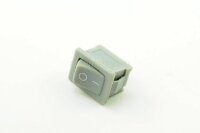 KCD1-101-C3-GR/2P (MRS-101) Выключатель клавишный прямоугольный 21х15мм 2pin OFF-ON 6A 250V Серый