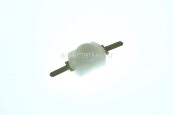 PBS-128 (KAN-15) Микровыключатель для фонариков 8х8х15мм 2pin с фиксацией OFF-ON 1A 220V Белый