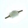 PBS-128 (KAN-15) Микровыключатель для фонариков 8х8х15мм 2pin с фиксацией OFF-ON 1A 220V Белый