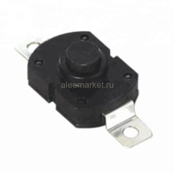 LG-15 (PBS-09) Микровыключатель для фонариков 12х12мм 2pin с фиксацией OFF-ON 0.5A 250V 