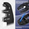 IWS-5100A Инструмент обжимной профессиональный для опрессовки неизолированных силовых клемм сечением 2.5-25мм² 16-4 AWG