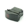 YJ-PD-2B Выключатель на три положения (ON)-OFF-(ON) без фиксации 7pin 2группы с двойной подсветкой Красный 12V 20A/24V 10А