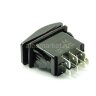 YJ-PD-2B Выключатель на три положения (ON)-OFF-(ON) без фиксации 7pin 2группы с двойной подсветкой Красный 12V 20A/24V 10А