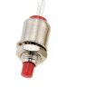 DS-402 Кнопка с металлическим корпусом круглая мини  без фиксации 2pin OFF-(ON)  крепится гайкой М5 0.5A 250V Красная