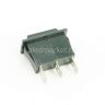 KCD3-103/3P (791) Выключатель клавишный прямоугольный 33х10мм 3pin ON-OFF-ON 16A 250V под клемму 6.3мм Черный