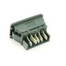ASW-02D Кнопка стеклоподъемника 3положения 5pin 1группа без фиксации (ON)-OFF-(ON) (рисунок окна) с подсветкой 12V 20A