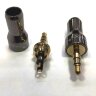 3.5 Stereo Gold Pailiccs Штекер 3.5мм 3pin стерео металлический корпус