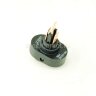 ASW-20D Выключатель овальный 2положения 3pin 1группа OFF-ON (крепится гайкой) с подсветкой светодиод Зеленый 12V 30A