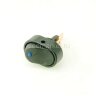 ASW-20D Выключатель овальный 2положения 3pin 1группа OFF-ON (крепится гайкой) с подсветкой светодиод Синий 12V 30A