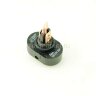 ASW-20D Выключатель овальный 2положения 3pin 1группа OFF-ON (крепится гайкой) с подсветкой светодиод Синий 12V 30A