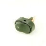 ASW-20D Выключатель овальный 2положения 3pin 1группа OFF-ON (крепится гайкой) с подсветкой светодиод Белый 12V 30A