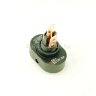 ASW-20D Выключатель овальный 2положения 3pin 1группа OFF-ON (крепится гайкой) с подсветкой светодиод Белый 12V 30A