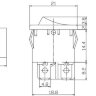 MIRS-201 Выключатель квадратный 21х15мм 4pin ON-OFF с подсветкой 12V Зелены