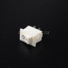KCD5-101-W/2P (SMRS-101-1) Выключатель клавишный малый 15x10,5mm 2pin OFF-ON 220V 3A Белый