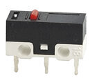 KW10-Z0P Концевой микропереключатель с кнопкой 3pin C-NO-NC 1A 125V
