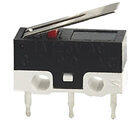 KW10-Z1P Концевой микропереключатель с рычагом (планкой) 3pin C-NO-NC 1A 125V