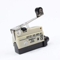 AZ-7121 Путевой выключатель с рычагом и роликом 3pin ON-(ON) 10A 250VAC  IP64