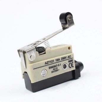 AZ-7121 Путевой выключатель с рычагом и роликом 3pin ON-(ON) 10A 250VAC  IP64