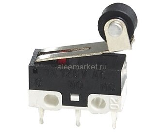 KW10-Z4P Концевой микропереключатель с роликом на рычаге (планке) 3pin C-NO-NC 1A 125V
