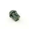 KA6-11-FAA Кнопка с пластиковым корпусом круглая Ø14мм с фиксацией 2pin OFF-ON  крепится на защелках 3A 250V Черная IP-55