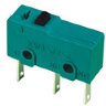 KW4-1 Концевой минипереключатель с кнопкой 3pin C-NO-NC 3A 250V