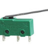 KW4-3 Концевой минипереключатель с удлиненным рычагом (планкой) 3pin C-NO-NC 3A 250V