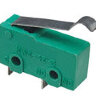 KW4-4 Концевой минипереключатель с изогнутым рычагом (планкой) 3pin C-NO-NC 3A 250V
