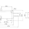 V-15-1C25 (MCS-01-00A) Концевой средний переключатель с кнопкой 3pin C-NO-NC под клеммы 4.8мм 15A 250V